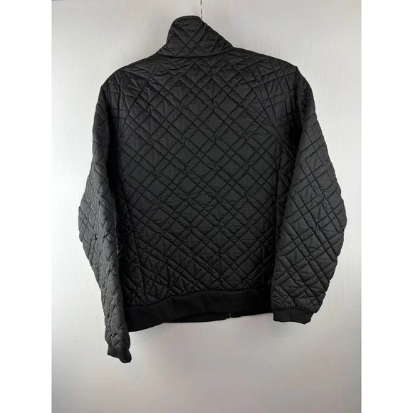 The North Face Quilted Jacket Black L Diamond Pattern Puffer Jacket Gorpcore - Picture 3 of 13